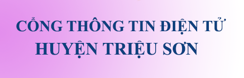 Công thông tin huyện Triệu Sơn